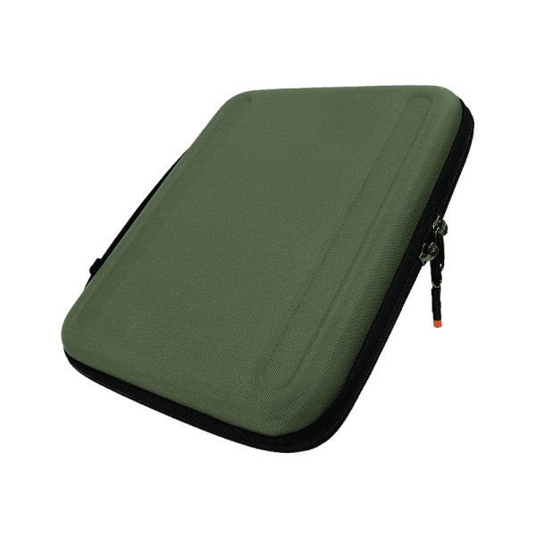 حقيبة آيباد 12.9 بوصة و ماك بوك 13.3 بوصة قماش لون أخضر WIWU - PARALLEL HARDSHELL BAG FOR IPAD 12.9" AND MACBOOK 13.3" - GREEN