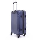 طقم حقائب سفر 3 حقائب مادة ABS بعجلات دوارة (20 ، 24 ، 28) بوصة أزرق داكن PARA JOHN - Travel Luggage Suitcase Set Of 3 - Trolley Bag, Carry On Hand Cabin Luggage Bag - Lightweight - 189516