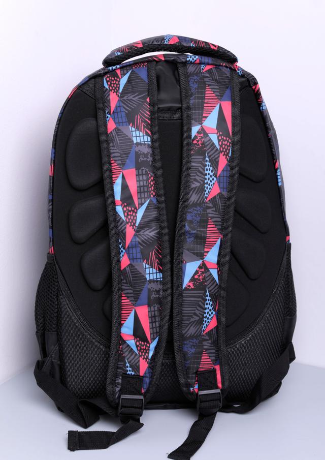 شنطة ظهر متعددة الإستخدامات مقاس 19 – أسود مزخرف  PARA JOHN Kids School Rucksack Bag, Backpack for School - SW1hZ2U6NDUzODcx