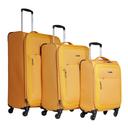 طقم حقائب سفر 3 حقائب مادة البوليستر بعجلات دوارة (20 ، 24 ، 28) بوصة أصفر PARA JOHN -Travel Luggage Suitcase Set of 3 - Trolley Bag, Carry On Hand Cabin Luggage Bag – Lightweight (20 ، 24 ، 28) inch - SW1hZ2U6NDM2ODA3