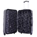 طقم حقائب سفر 3 حقائب مادة ABS بعجلات دوارة (20 ، 24 ، 28) بوصة أسود PARA JOHN - Travel Luggage Suitcase Set of 3 - Trolley Bag, Carry On Hand Cabin Luggage Bag - Lightweight (20 ، 24 ، 28) inch - SW1hZ2U6NDM3NzE5