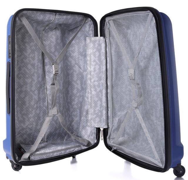 طقم حقائب سفر 3 حقائب مادة PP بعجلات دوارة (20 ، 24 ، 28) بوصة أزرق PARA JOHN - Travel Luggage Suitcase Set of 3 - Trolley Bag, Carry On Hand Cabin Luggage Bag - Lightweight (20 ، 24 ، 28) inch - SW1hZ2U6NDM3NzQ5