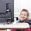 سلك اتش دي ايفون بمنفذ مزدوج رمادي ويو Wiwu Grey Plug and Play Lighting To HDTV Cable Adapter - 200077