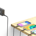 وصلة شاحن (كيبل شحن) بمنفذ USB-A إلى منفذ متعدد Type-C و Lightning و USB-micro بطول 1.2 متر أسود WIWU - PT05 PLATINUM CABLE 3 IN 1 USB TO LIGHTNING, MICRO AND TYPE-C 1.2M- BLACK