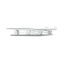 حامل لاب توب معدني فضي ويو Wiwu silver ergonomic Adjustable Laptop Stand - 199401