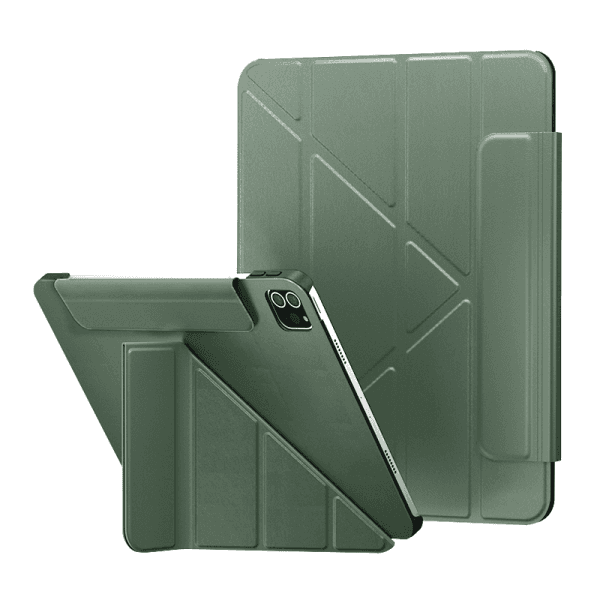 كفر حماية آيباد 10.2 بوصة أخضر ليلي WIWU - TRANSFORMERS IPAD FOLIO CASE FOR 10.2" - MIDNIGHT GREEN