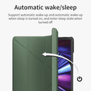 كفر حماية آيباد 10.2 بوصة أخضر ليلي WIWU - TRANSFORMERS IPAD FOLIO CASE FOR 10.2" - MIDNIGHT GREEN