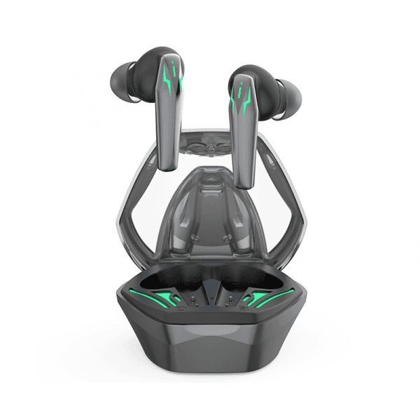 سماعات ايربودز لاسلكية - رمادي WIWU - COBRA LOW LATENCY TWS AIRBUDS