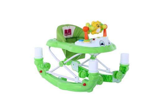 Baby Plus Green Baby Walker Cum Rocker, 4-16 M - SW1hZ2U6NDYwMDQw