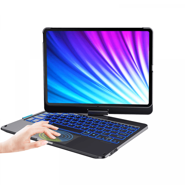 WIWU WALTZ ROTATING WIRELESS KEYBOARD FOR IPAD 10.9"/11" - BLACK