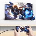 وصلة بروجكتر للجوال 1.2 متر رمادي ويو Wiwu Gray 1.2M Type-c To Hdmi Cable