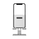حامل هاتف لسطح المكتب معدني فضي WIWU - ZM304 DESKTOP MOBILE STAND FOR PHONE & TABLET - SILVER