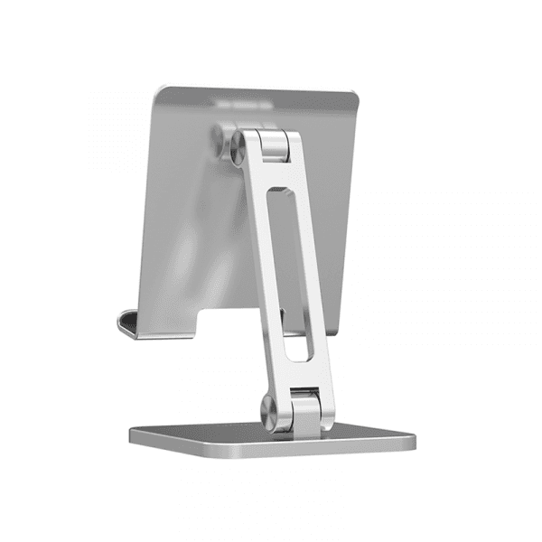 حامل هاتف لسطح المكتب معدني فضي WIWU - ZM304 DESKTOP MOBILE STAND FOR PHONE & TABLET - SILVER