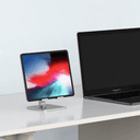 حامل هاتف لسطح المكتب معدني فضي WIWU - ZM304 DESKTOP MOBILE STAND FOR PHONE & TABLET - SILVER