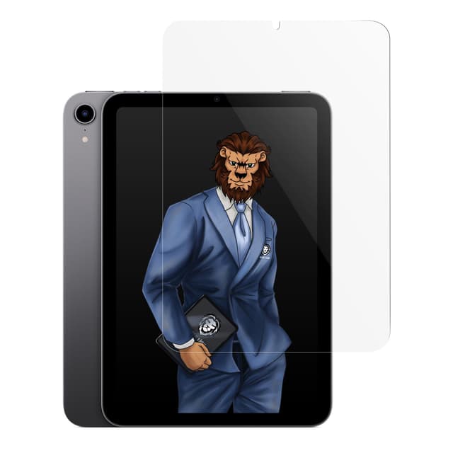Green Lion Green HD Glass Screen Protector for iPad Mini 8.3" - Clear