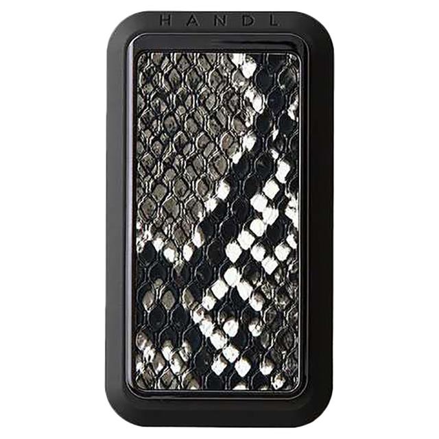 مسند موبايل (بوب سوكيت)  ابيض واسود handl animal zebra phone grip - black/white - SW1hZ2U6NTI1MzQw