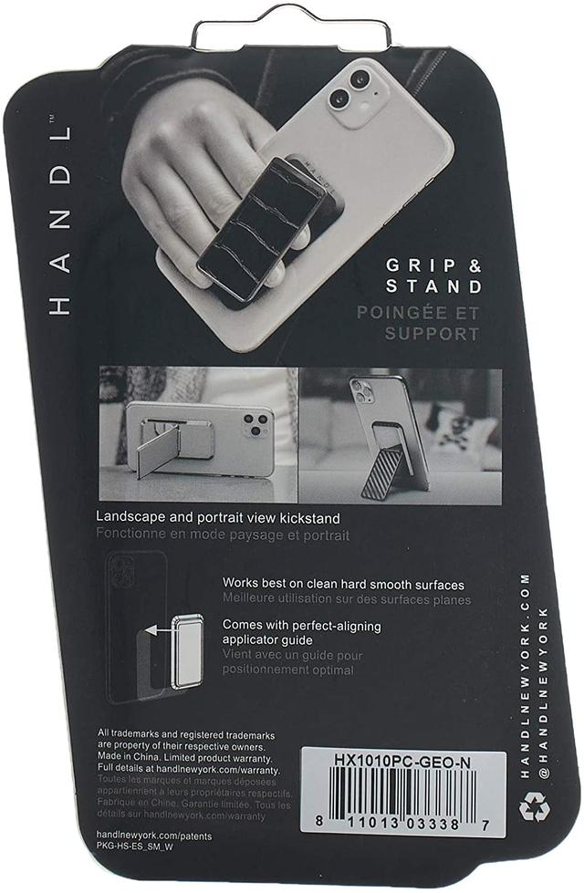 بوب سوكيت (مسند موبايل) أسود Handl Tech Geo Phone Grip - Black - SW1hZ2U6NTI1MzQ3