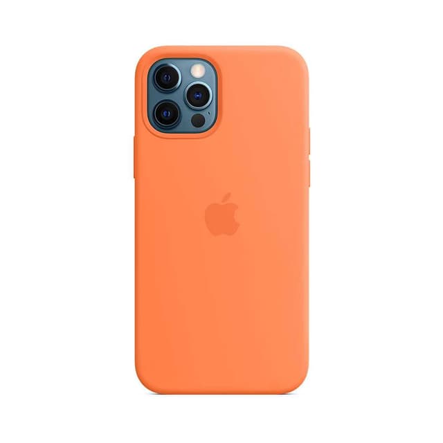 Apple iPhone 12 Pro Max Silicone Case with MagSafe - Kumquat