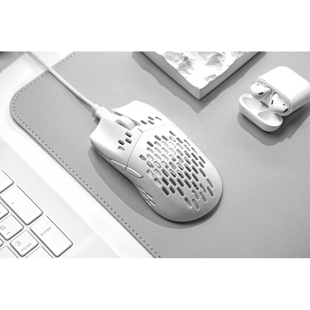 ماوس سلكية أبيض M1 Optical Wired Mouse - Keychron