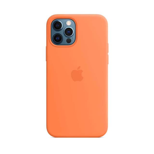Apple iPhone 12 | 12 Pro Silicone Case with MagSafe - Kumquat
