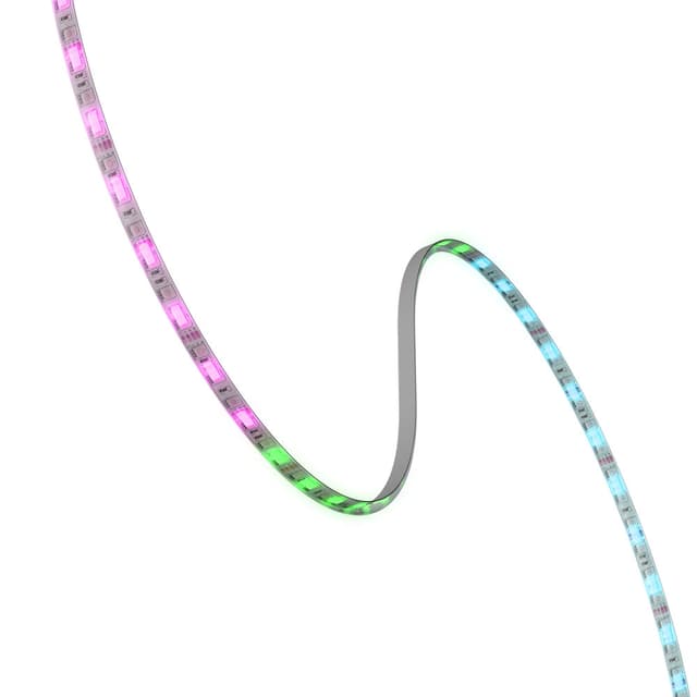 Porodo Brite RGB Smart LED Light Strip 5M 48W - Transparent