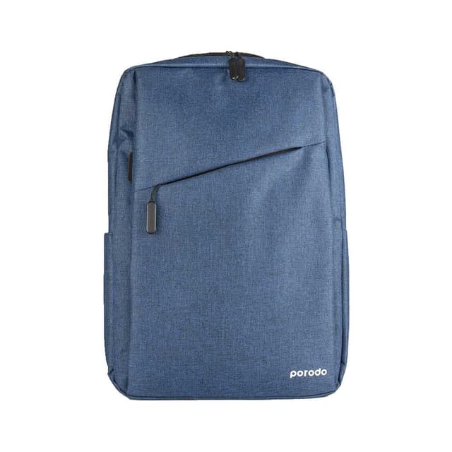 Porodo Lifestyle Nylon Fabric Computer Backpack 15.6" - Blue