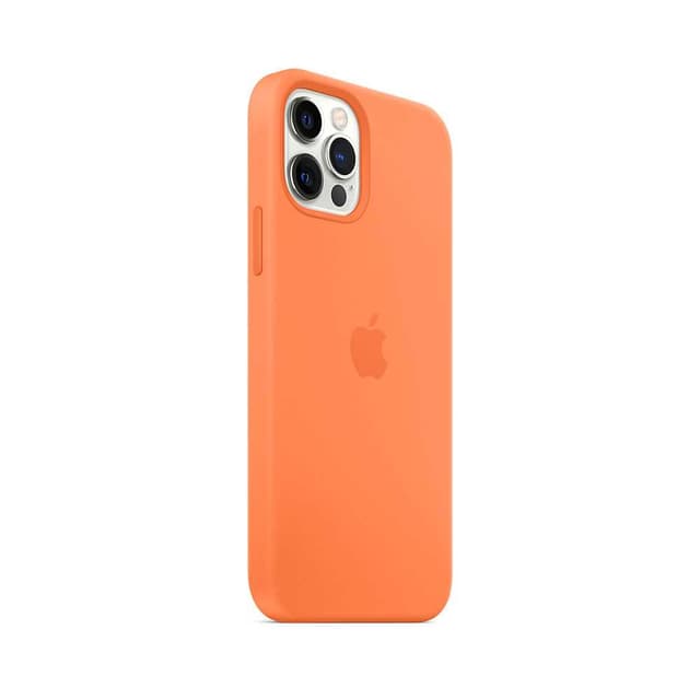 Apple iPhone 12 Pro Max Silicone Case with MagSafe - Kumquat