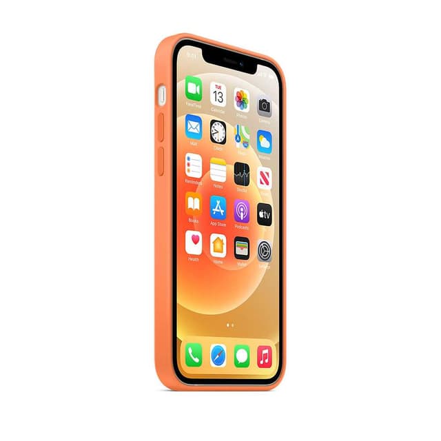 Apple iPhone 12 Pro Max Silicone Case with MagSafe - Kumquat