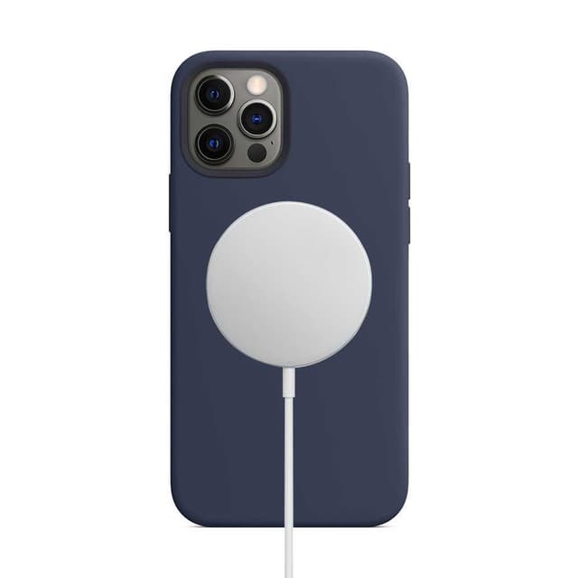 Apple iPhone 12 | 12 Pro Silicone Case with MagSafe - Deep Navy