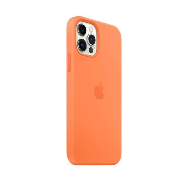 Apple iPhone 12 | 12 Pro Silicone Case with MagSafe - Kumquat

