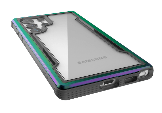 كفر سيلكون لهاتف Samsung Galaxy S22 Ultra ملون Raptic Shield Case - X-Doria