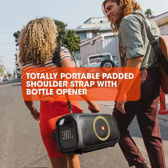 مكبر صوت بارتي بوكس جي بي ال JBL Partybox On The GO Portable Party Speaker