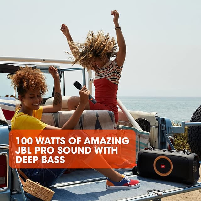 مكبر صوت بارتي بوكس جي بي ال JBL Partybox On The GO Portable Party Speaker