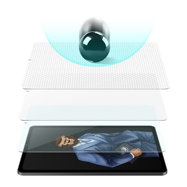 Green Lion Green HD Glass Screen Protector for iPad Mini 8.3" - Clear