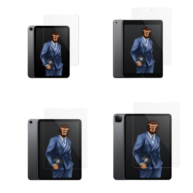 Green Lion Green HD Glass Screen Protector for iPad Mini 8.3" - Clear