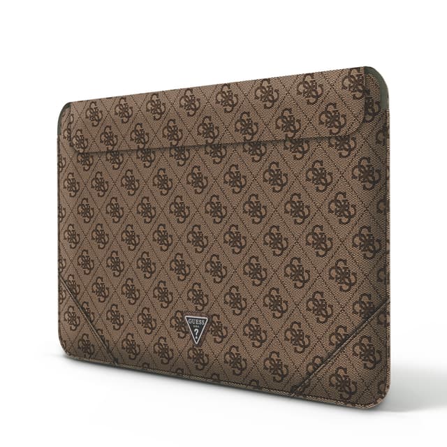Guess PU 4G Triangle Computer Sleeve 14" - Brown