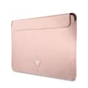 Guess Saffiano Triangle Computer Sleeve 14" - Pink