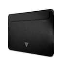 Guess Saffiano Triangle Computer Sleeve 16" - Black