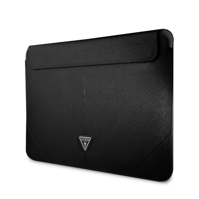 Guess Saffiano Triangle Computer Sleeve 16" - Black