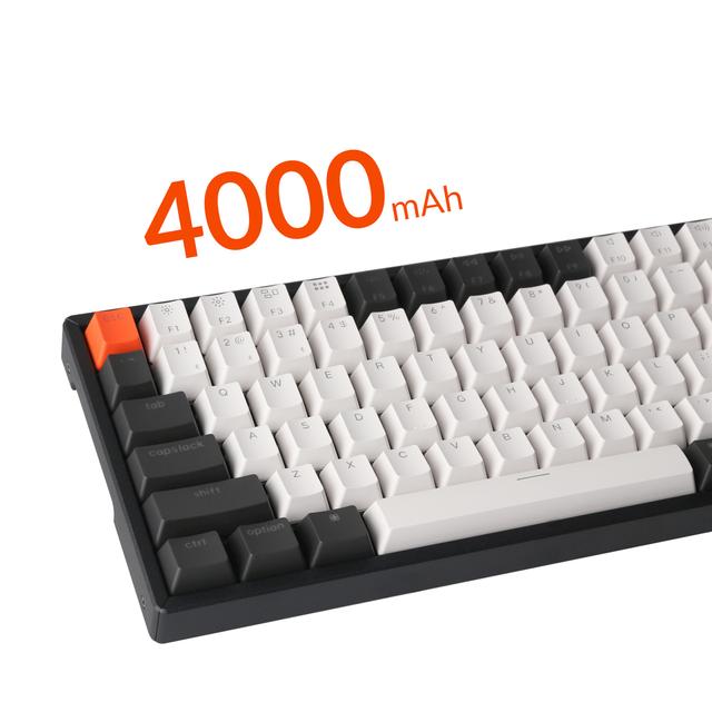 Keychron K2 84 Gateron Mechanical Keyboard with RGB- Brown Switch and Hot-swappable - SW1hZ2U6NTIyNDM0