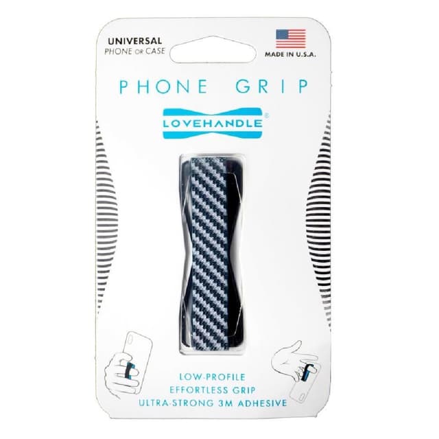 خاتم هاتف بلاستيك كربون Phone Grip - LoveHandle