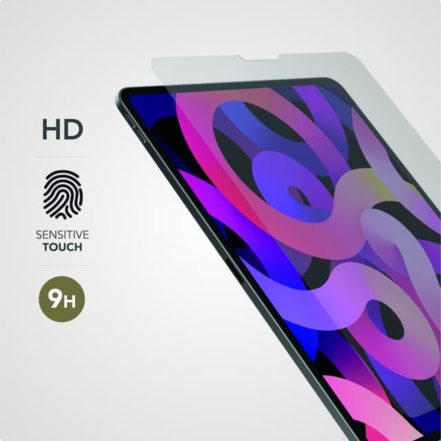 Levelo Laminated Crystal Clear Tempered Glass Screen Protector For iPad Air 4th Generation (2020) 10.9" - Clear