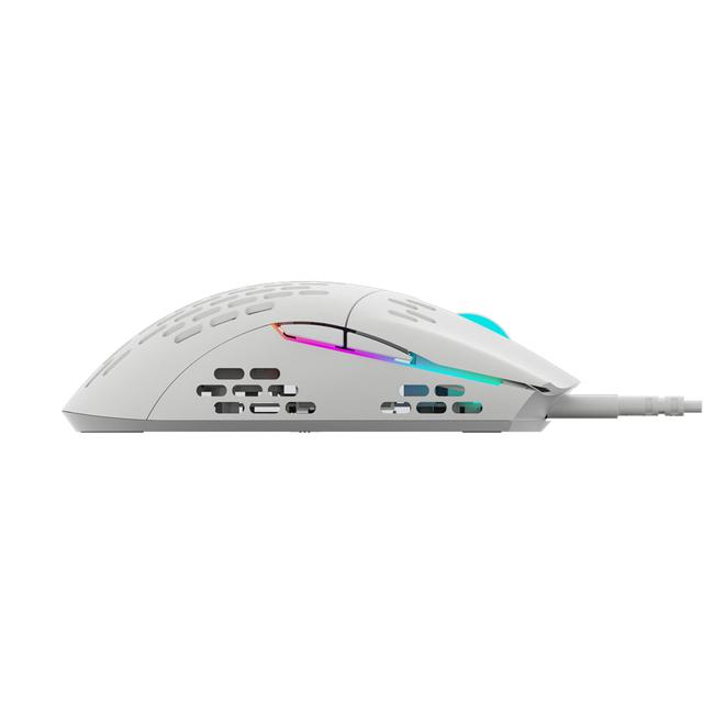 Keychron M1 Optical Wired Mouse - White - SW1hZ2U6NTIyNzA2