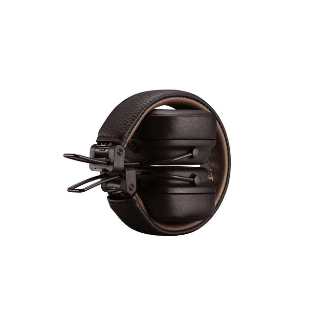 سماعات بلوتوث لاسلكية قابلة للشحن قابلة للطي بني مارشال Marshall Major IV On Ear Brown Foldable Wireless Headphones