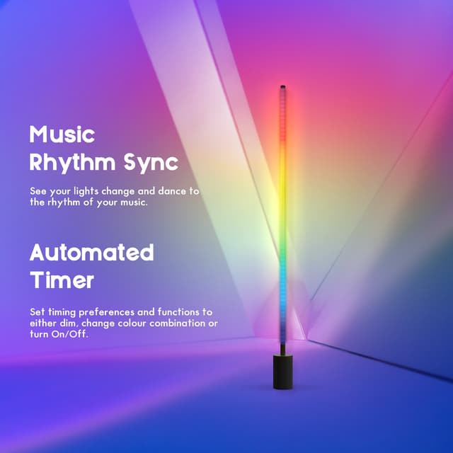 اضاءة ديكور جانبية لغرف القيمنق RGB ذكي - Brite RGB Smart LED Light floor lamp