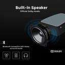 بروجكتر ليد بسطوع 550 Lumens بدقة 1080P وبمقاس عرض 200 بوصة مع خاصية الآندرويد Android 9.0 Projector 1080p LED Screen Mirroring - Wownect - SW1hZ2U6NTE4Njc0