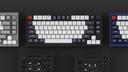 لوحة مفاتيح مع إضائة RGB بني Q1 QMK Gateron Phantom Mechanical Keyboard with Knob - Keychron - SW1hZ2U6NTIyMDc2