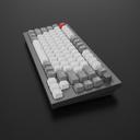 Keychron Q1 QMK Gateron Phantom Mechanical Keyboard with Knob- RGB- Red Switch and Costom Hot-swappable - Space Grey - SW1hZ2U6NTIyMDk1