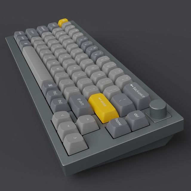 لوحة مفاتيح مع إضائة RGB أحمر Q2 QMK Gateron G-PRO Mechanical Keyboard with RGB - Keychron - SW1hZ2U6NTIyMTg0