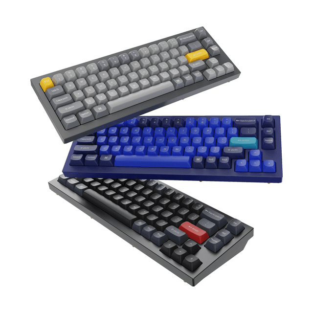 Keychron Q2 QMK Gateron G-PRO Mechanical Keyboard with RGB- Red Switch and Costom Hot-swappable - Space Grey - SW1hZ2U6NTIyMTg2